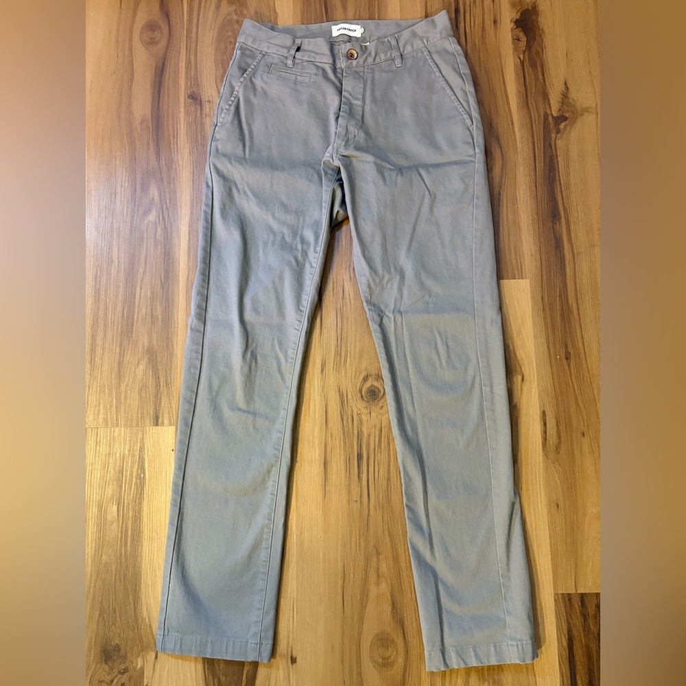Taylor Stitch Slim Chino in Gray